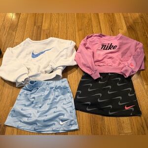 Nike Kids Matching Sets - White, Light Blue, Pink, Black